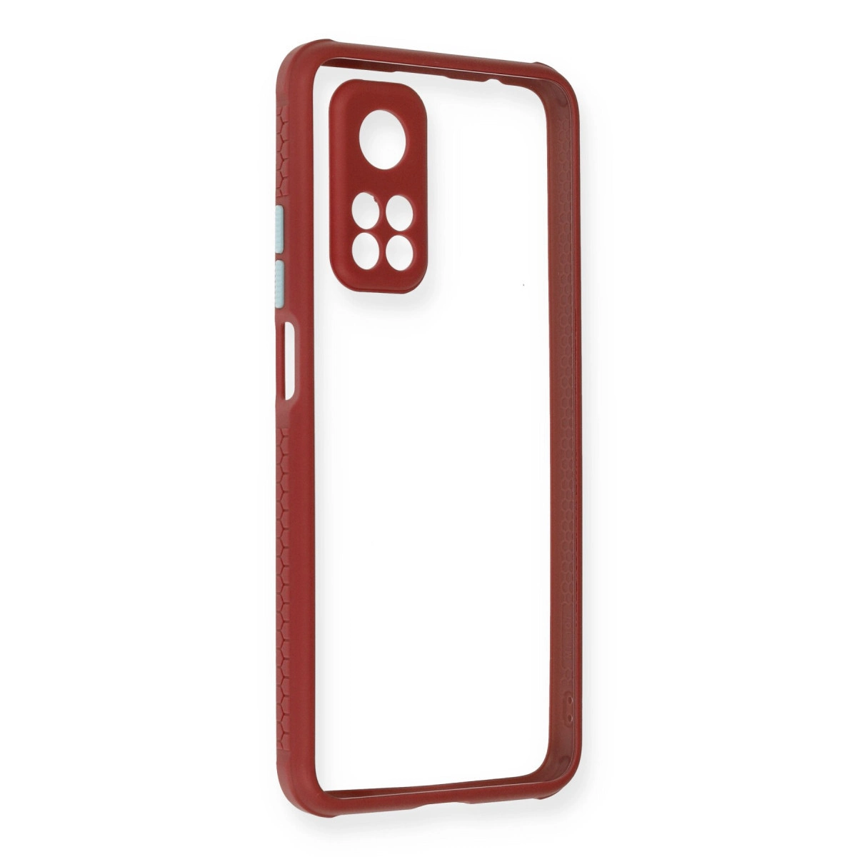 EVIMDEYOKYOK Xiaomi Mi 10T Pro Uyumlu Miami Şeffaf Silikon Telefon Kılıfı Fuşya