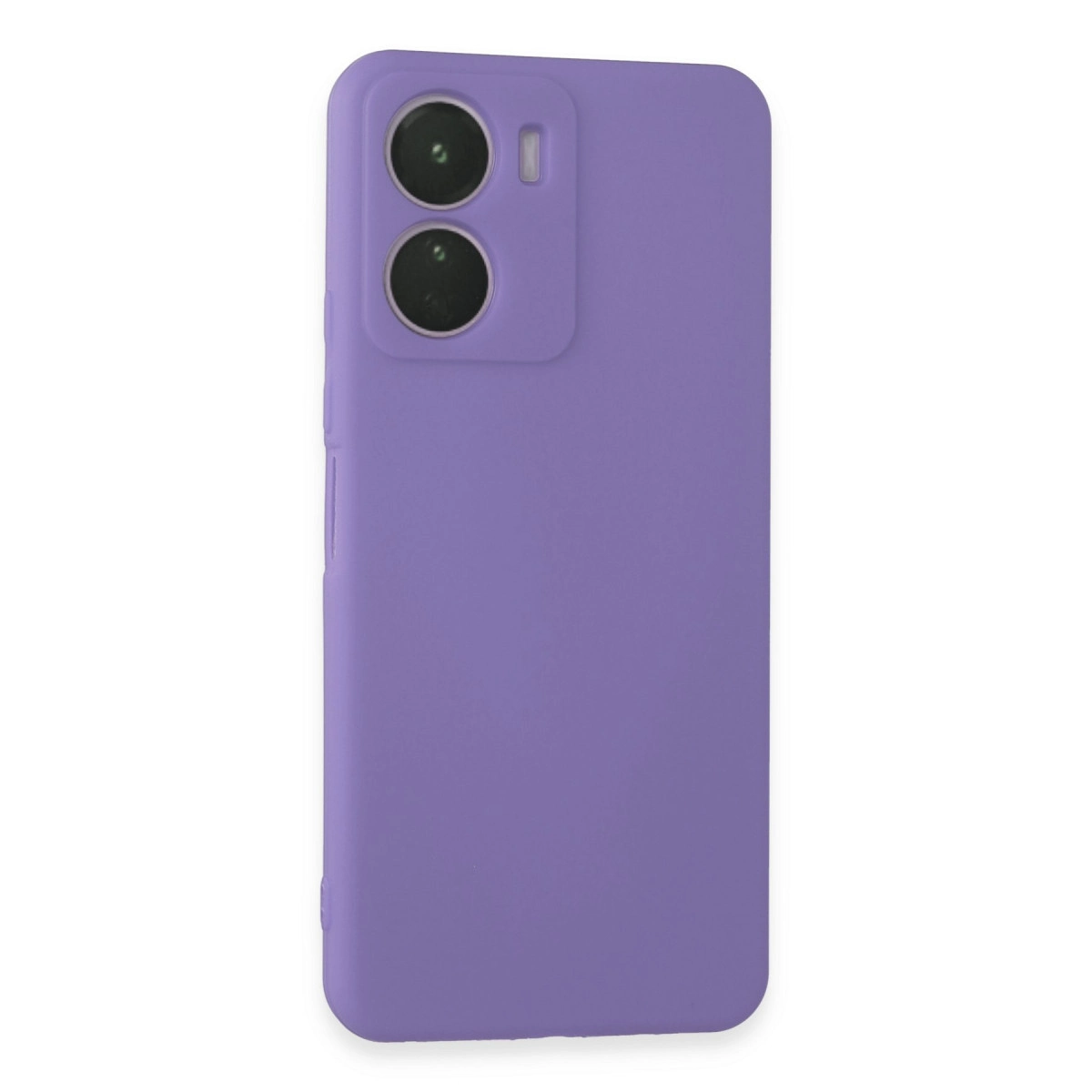 NEWFACE Vivo Y16 Uyumlu First Silikon Telefon Kılıfı Lila
