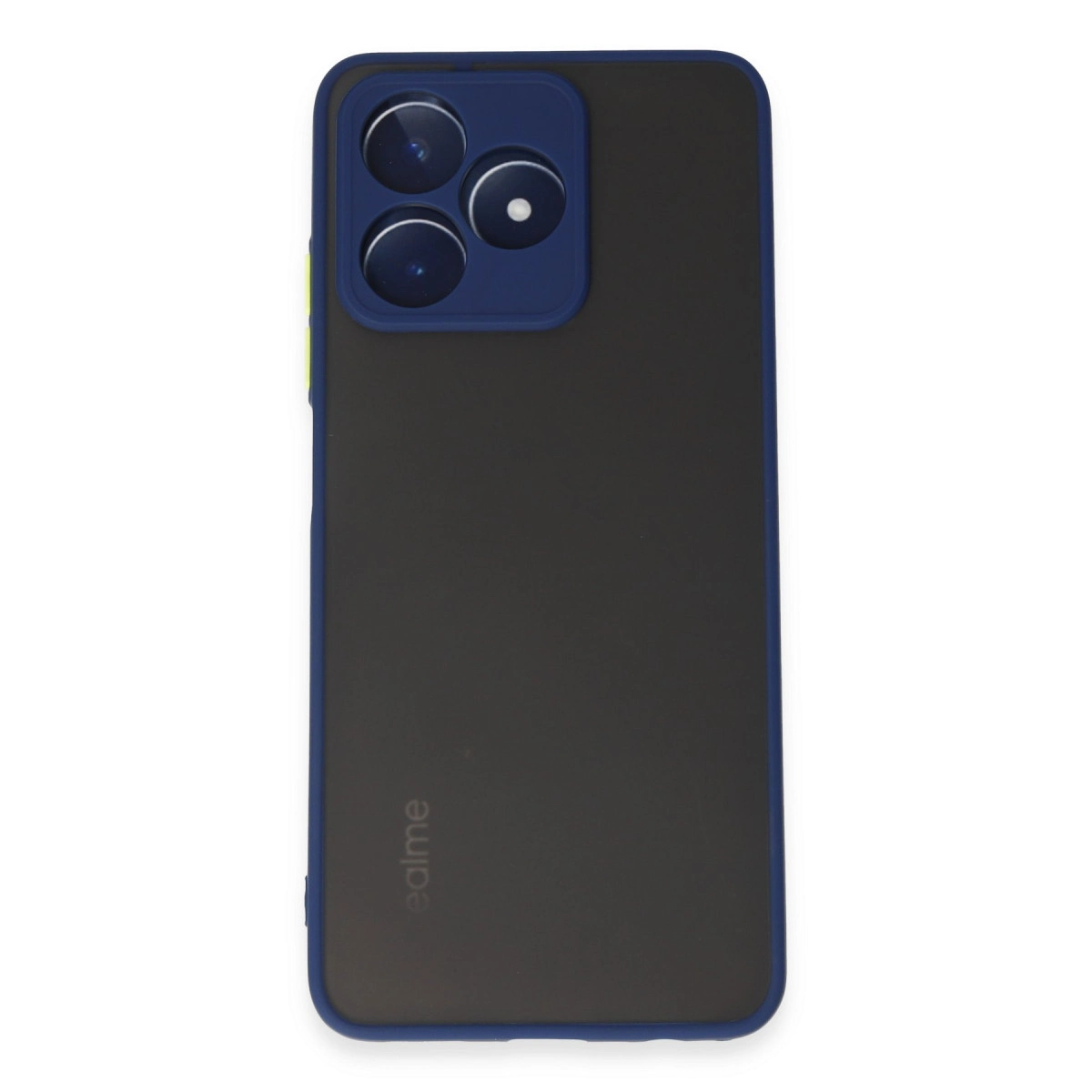 NEWFACE Realme C53 Uyumlu Montreal Silikon Kapak Telefon Kılıfı Lacivert