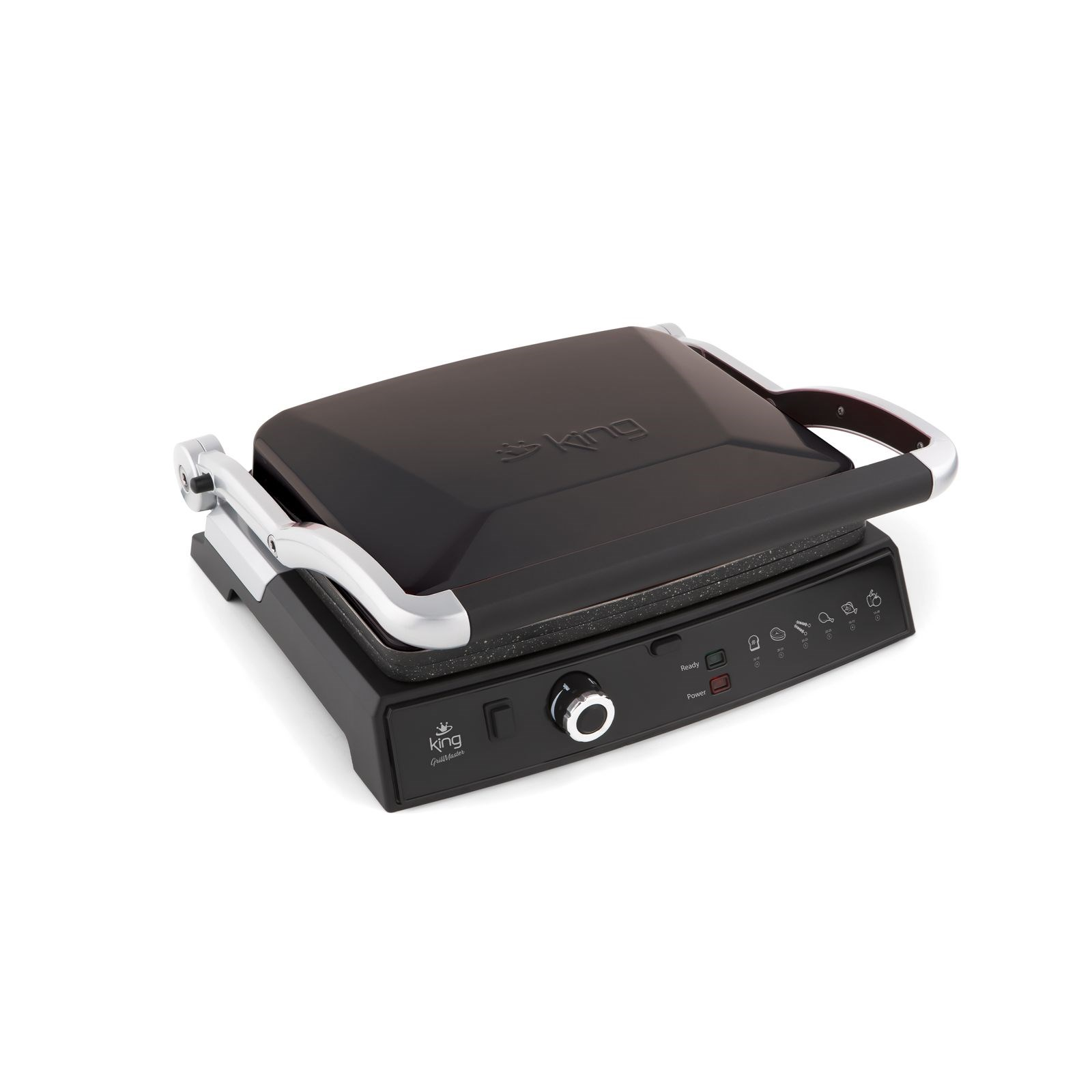 KING K462S Grill Master Izgara Ve Tost Makinesi Siyah