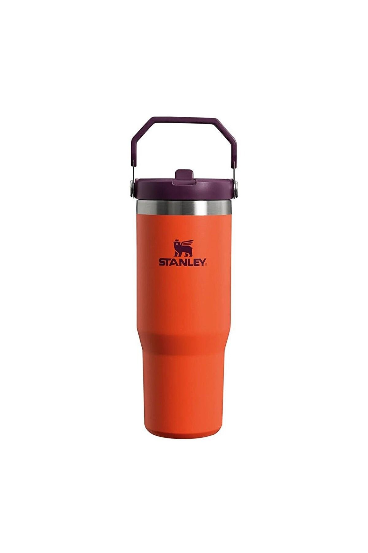 STANLEY The IceFlow Flip Straw Pipetli Bardak 0,89 Lt Paslanmaz Çelik Termos