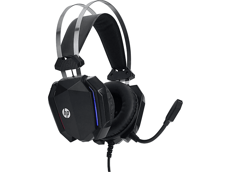 HP DHH-3215U Kablolu Kulak Üstü Oyuncu Kulaklık Siyah