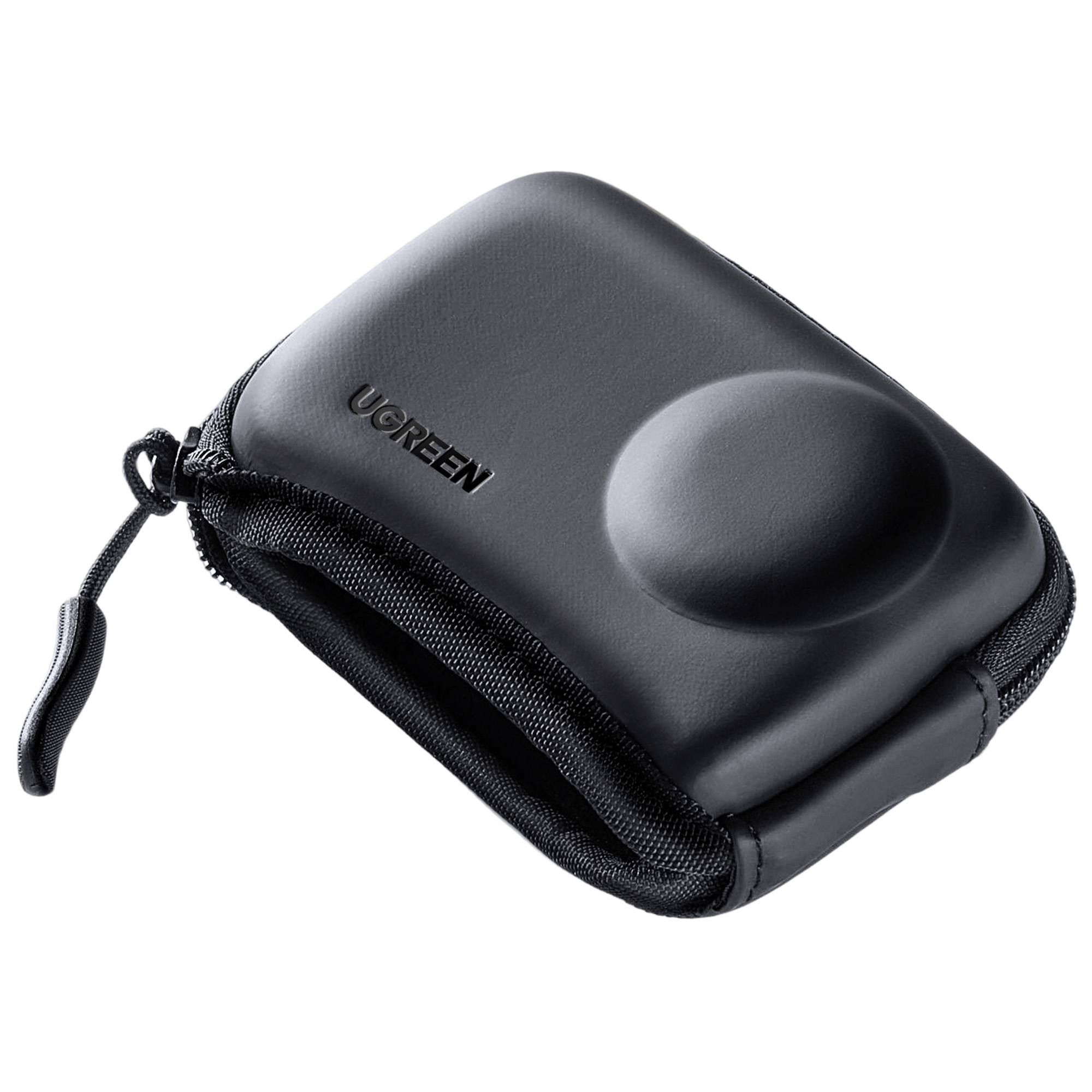 Czarna torba UGREEN na zamek z uchwytem, pokazana na białym tle.