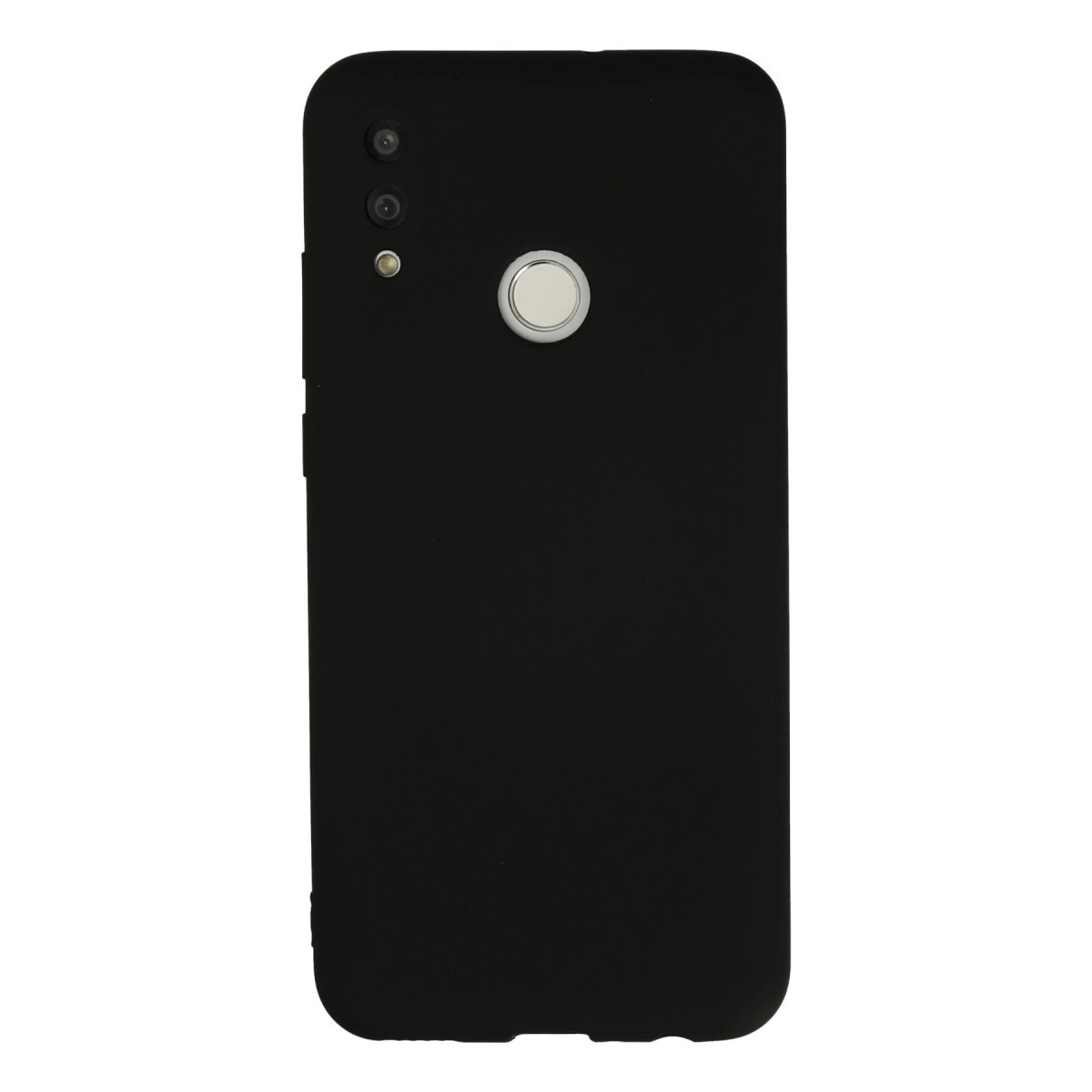 NEWFACE Huawei P Smart 2019 Uyumlu Nano İçi Kadife Silikon Telefon Kılıfı Siyah