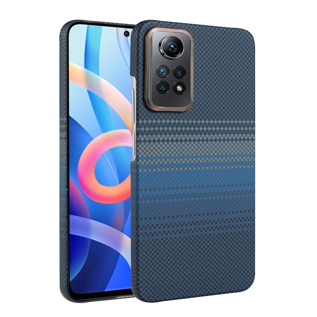 NEWFACE Xiaomi Redmi Note 12 Pro 4G Uyumlu Vega Magsafe Kapak Telefon Kılıfı Mavi