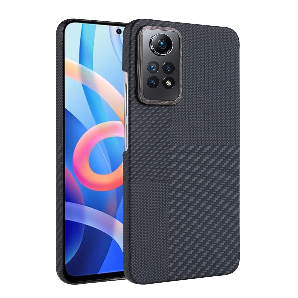 NEWFACE Xiaomi Redmi Note 12 Pro 4G Uyumlu Vega Magsafe Kapak Telefon Kılıfı Siyah