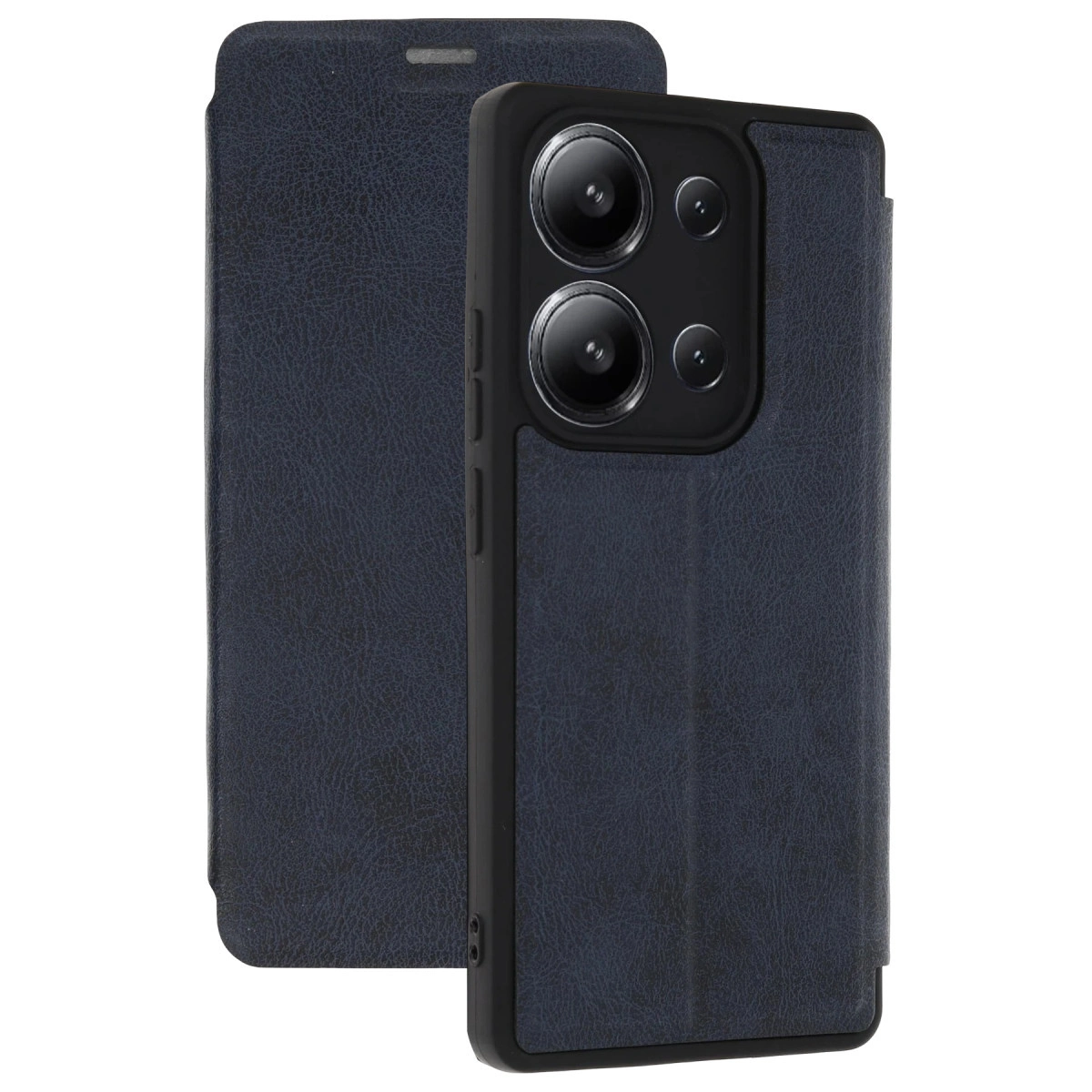 NEWFACE Xiaomi Redmi 15C 4G Uyumlu Flip Cover Telefon Kılıfı Lacivert
