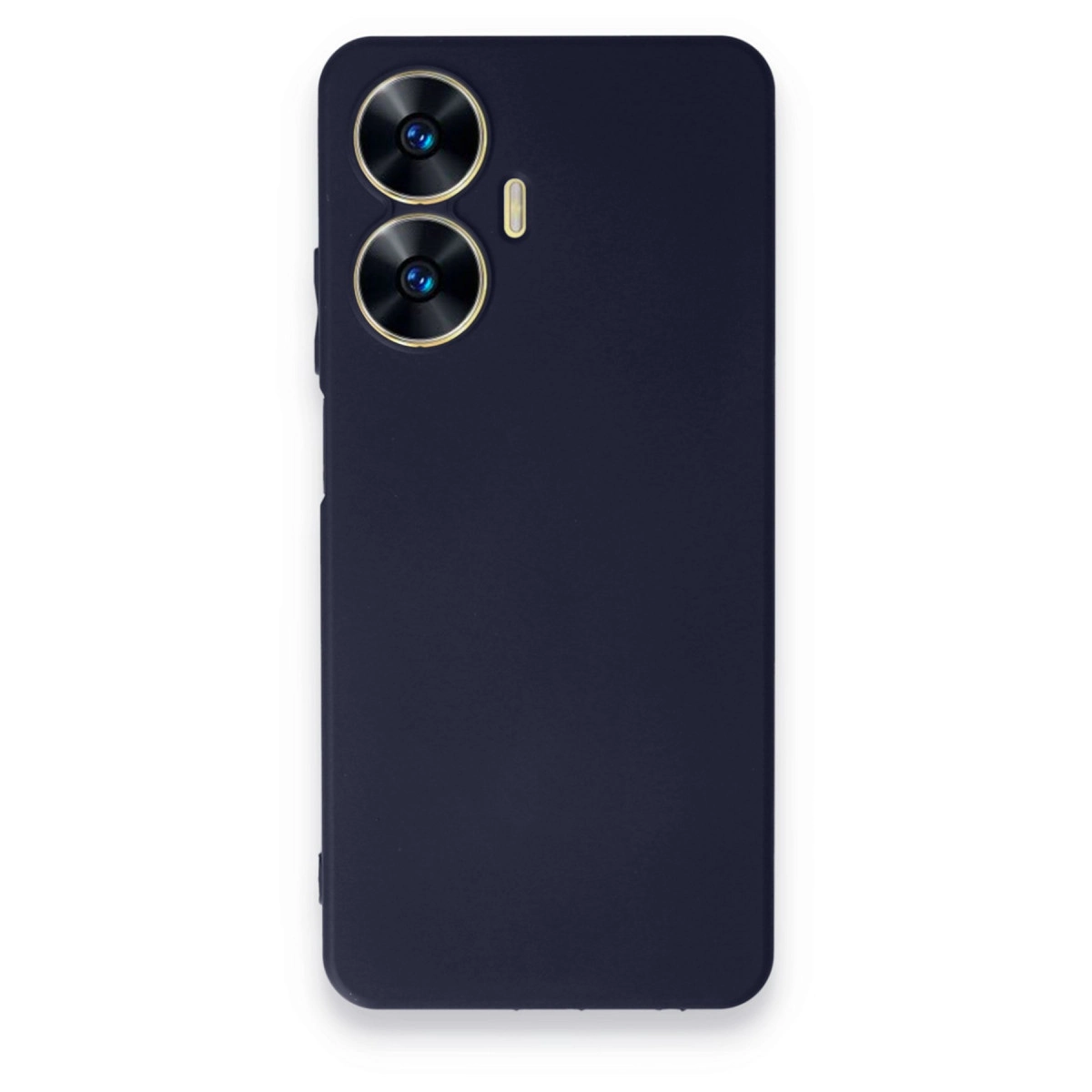 NEWFACE Realme C55 Uyumlu First Silikon Telefon Kılıfı Lacivert