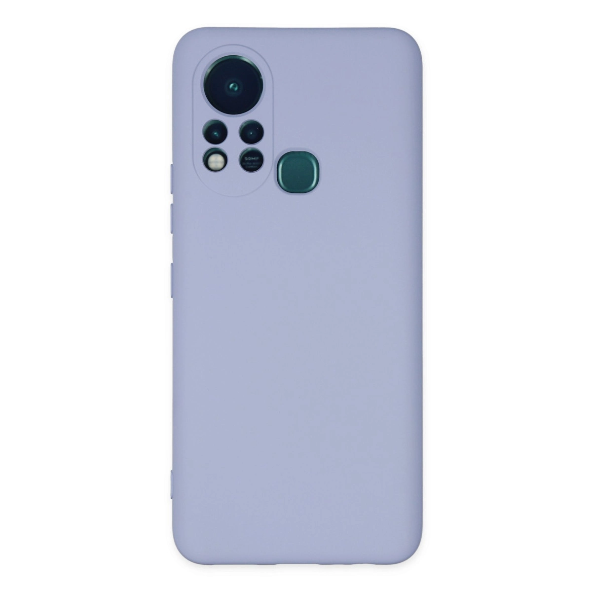 NEWFACE Infinix Hot 11S Uyumlu Nano İçi Kadife Silikon Telefon Kılıfı Lila