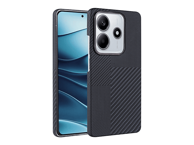 NEWFACE Xiaomi Redmi Note 14 Pro 4G Uyumlu Vega Magsafe Kapak Telefon Kılıfı Siyah