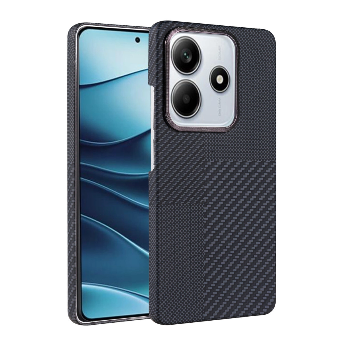 NEWFACE Xiaomi Redmi Note 14 Pro 4G Uyumlu Vega Magsafe Kapak Telefon Kılıfı Siyah