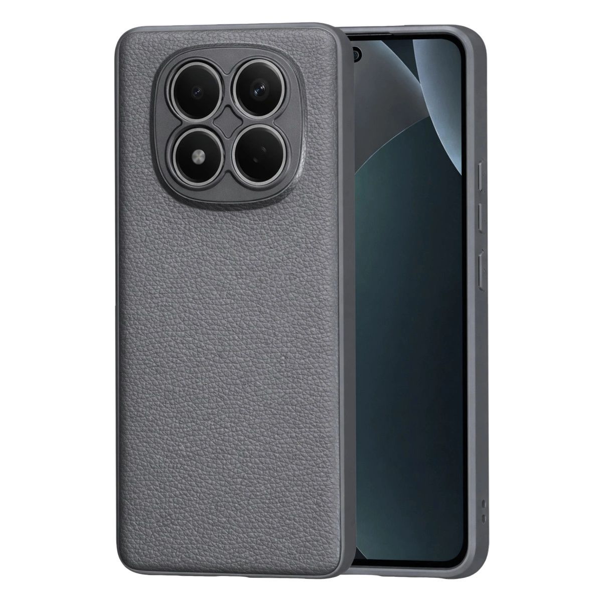 NEWFACE Xiaomi Redmi Note 15 Pro 4G Uyumlu Thermax Silikon Telefon Kılıfı Gri