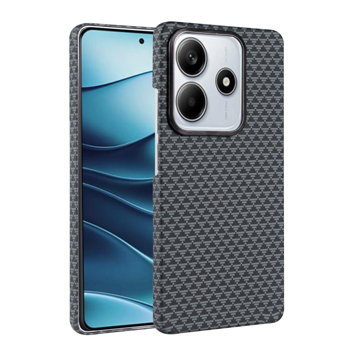 NEWFACE Xiaomi Redmi Note 14 Pro 4G Uyumlu Vega Magsafe Kapak Telefon Kılıfı Gri