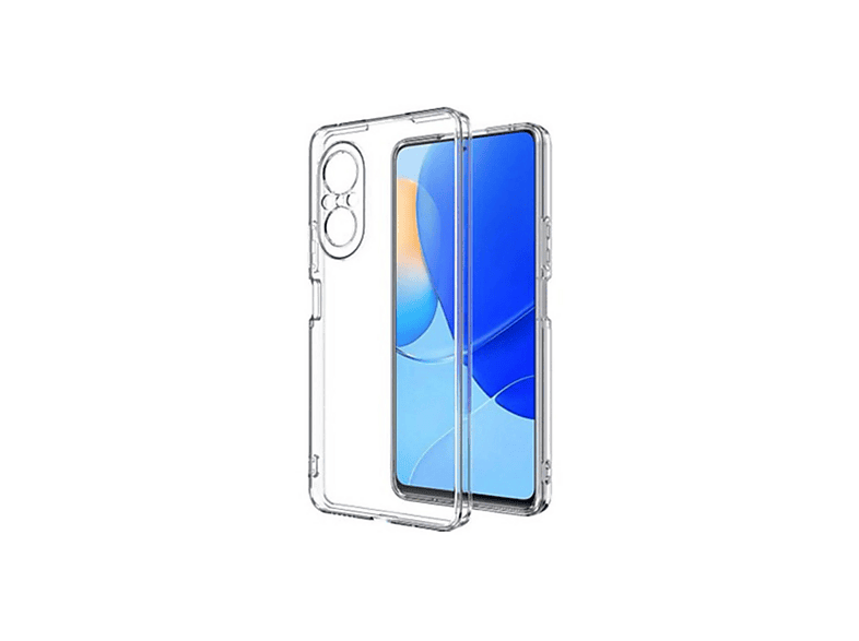 NEWFACE Huawei Nova 9 Se Uyumlu Lüx Şeffaf Silikon Telefon Kılıfı Şeffaf