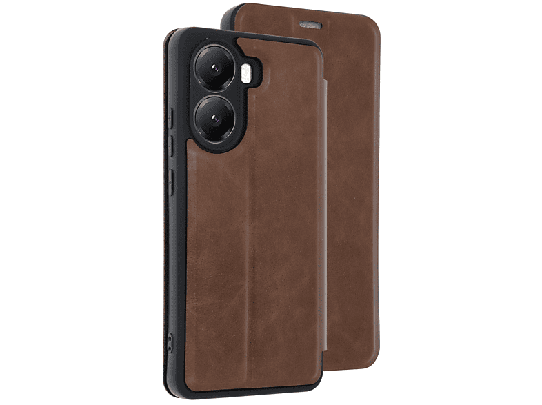 NEWFACE Xiaomi Poco X7 Pro Uyumlu Flip Cover Telefon Kılıfı Taba
