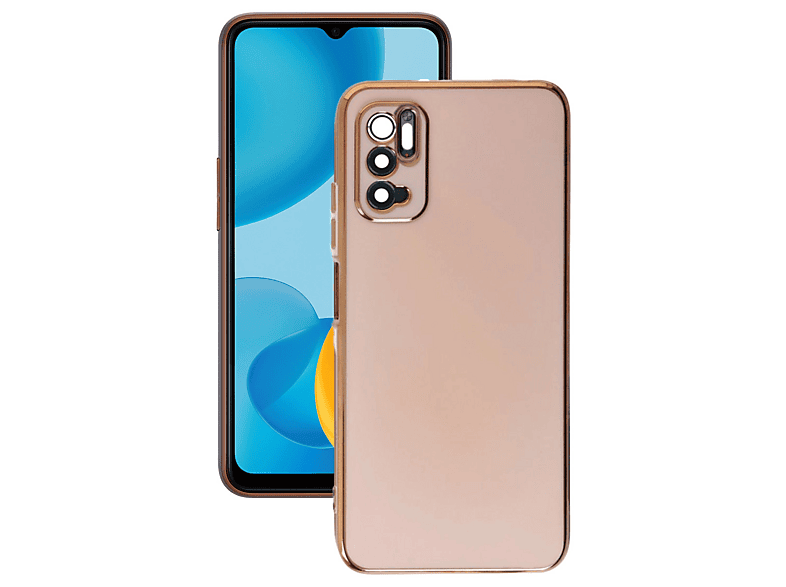 NEWFACE Xiaomi Redmi Note 11 SE Uyumlu Volet Silikon Telefon Kılıfı Pembe