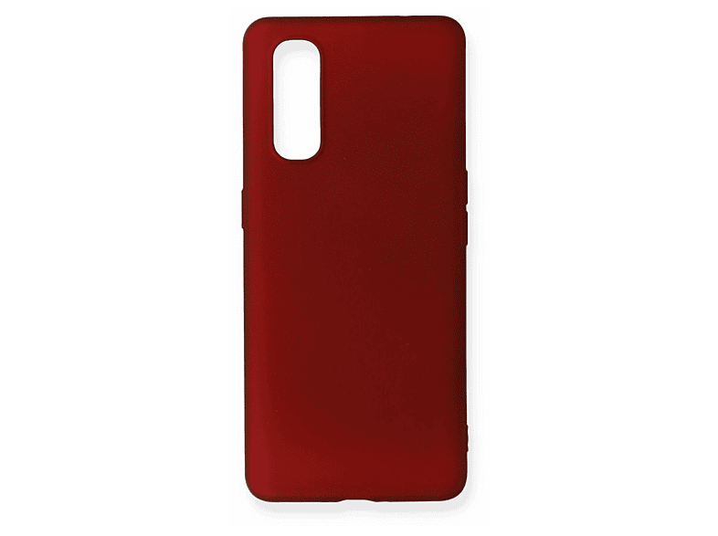 NEWFACE Oppo Find X2 Uyumlu First Silikon Telefon Kılıfı Bordo