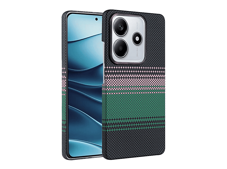 NEWFACE Xiaomi Redmi Note 14 Pro 4G Uyumlu Vega Magsafe Kapak Telefon Kılıfı Yeşil