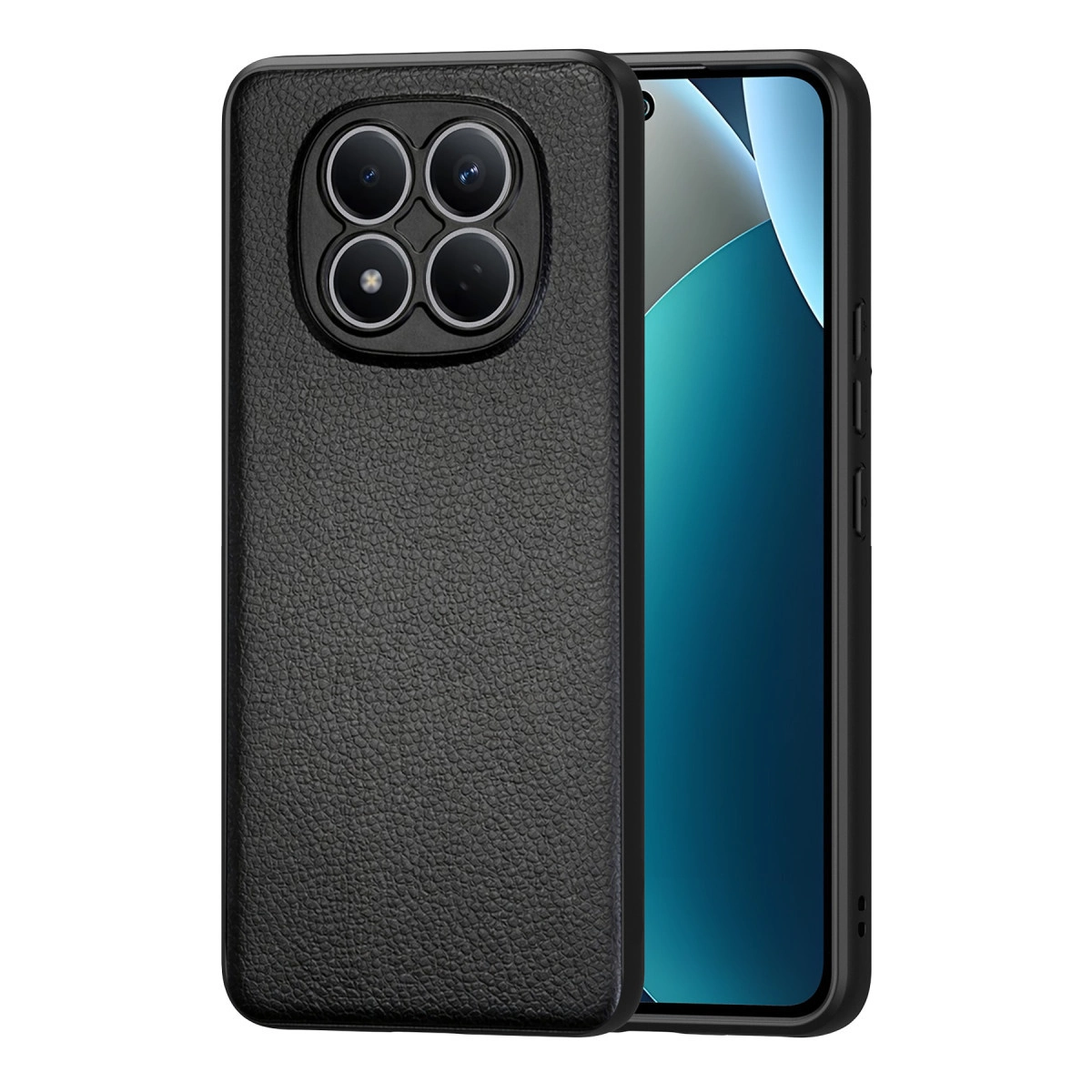 NEWFACE Xiaomi Redmi Note 15 4G Uyumlu Thermax Silikon Telefon Kılıfı Siyah