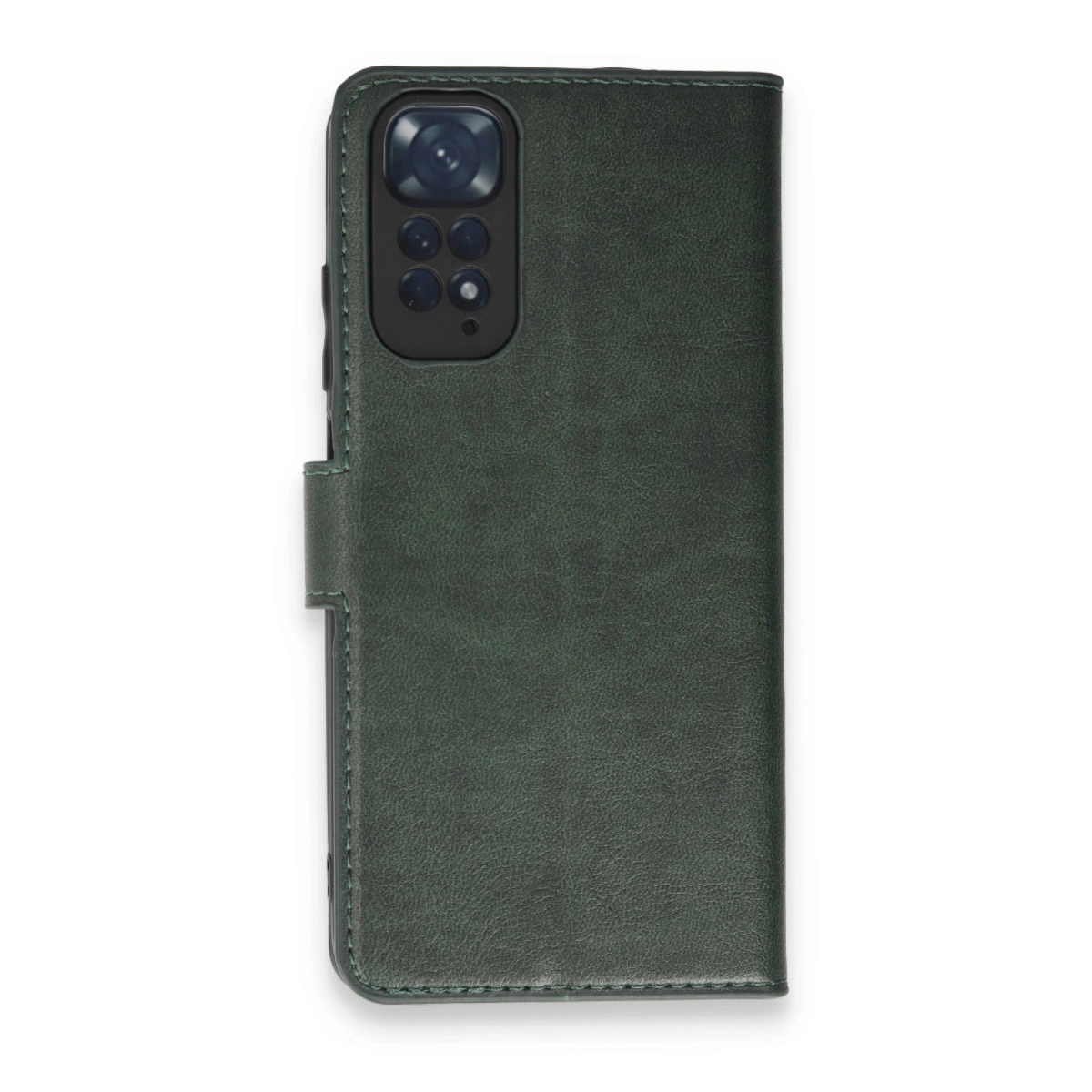 NEWFACE Xiaomi Redmi Note 11 Pro Uyumlu Trend S Plus Kapaklı Telefon Kılıfı Yeşil