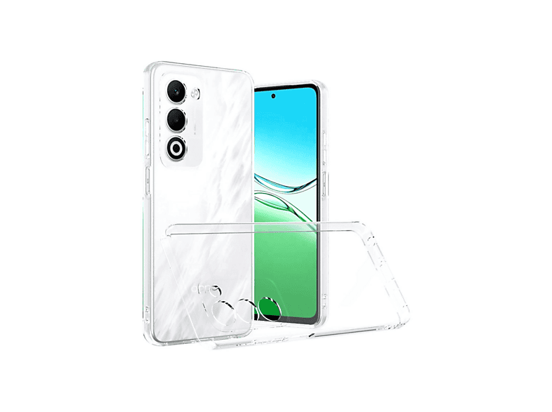 NEWFACE Oppo A5 4G Uyumlu Lüx Silikon Telefon Kılıfı Şeffaf