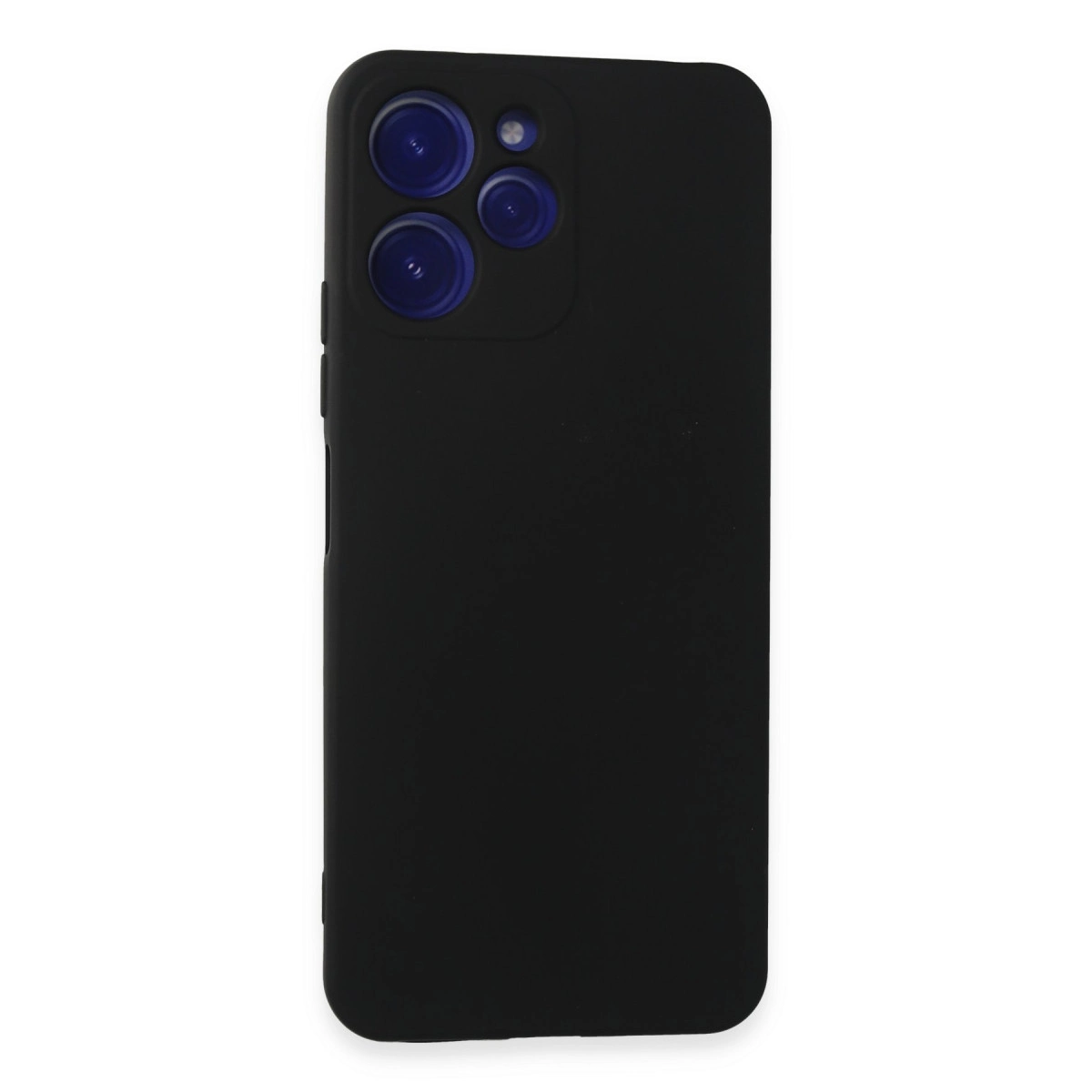 NEWFACE Xiaomi Redmi 12 Uyumlu Nano İçi Kadife Silikon Telefon Kılıfı Siyah