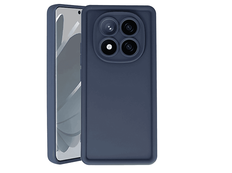 NEWFACE Xiaomi Redmi Note 14 Pro 5G Uyumlu Viera Silikon Telefon Kılıfı Lacivert