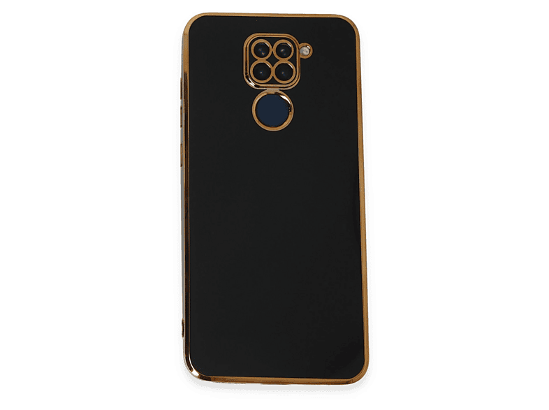 NEWFACE Xiaomi Redmi Note 9 Uyumlu Volet Silikon Telefon Kılıfı Siyah
