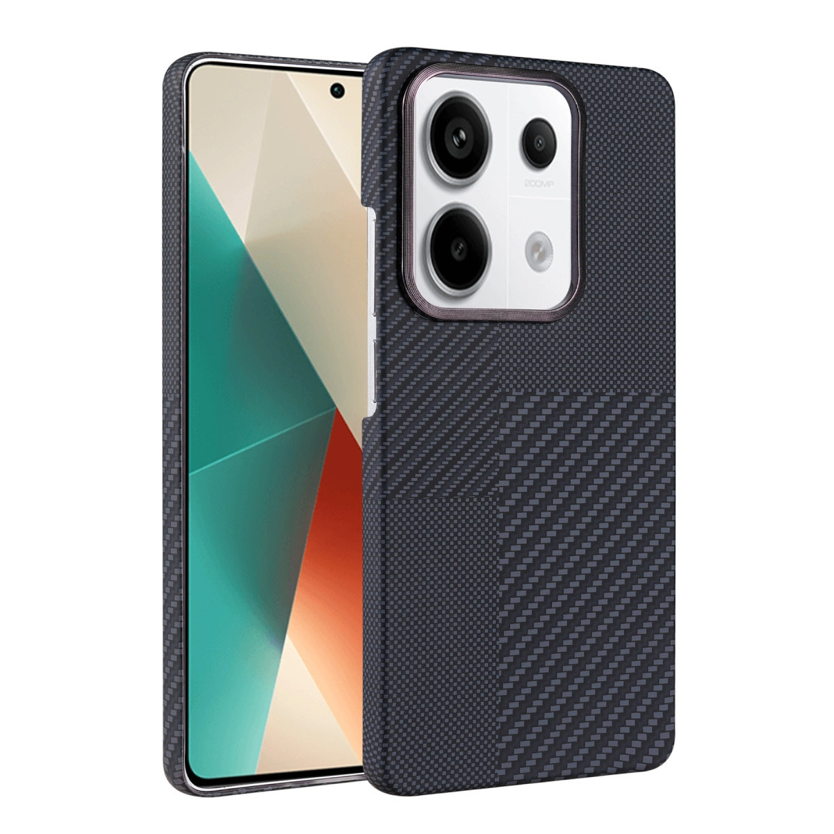 NEWFACE Xiaomi Redmi Note 13 Pro 4G Uyumlu Vega Magsafe Kapak Telefon Kılıfı Siyah