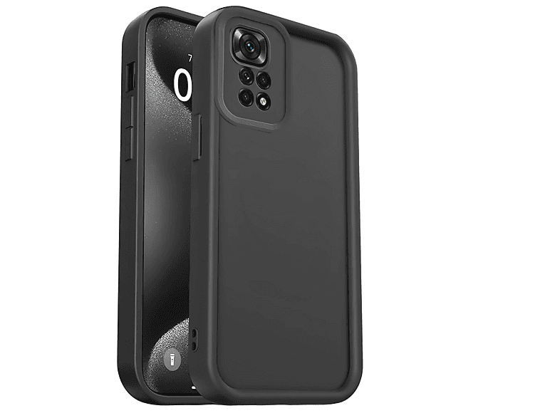 NEWFACE Xiaomi Redmi 10 2022 Uyumlu Viera Silikon Telefon Kılıfı Siyah