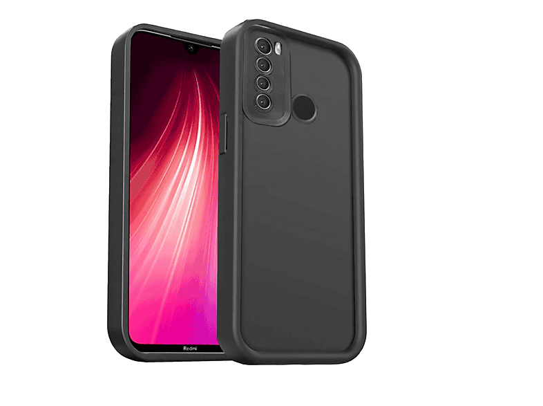 NEWFACE Xiaomi Redmi Note 8 Uyumlu Viera Silikon Telefon Kılıfı Siyah