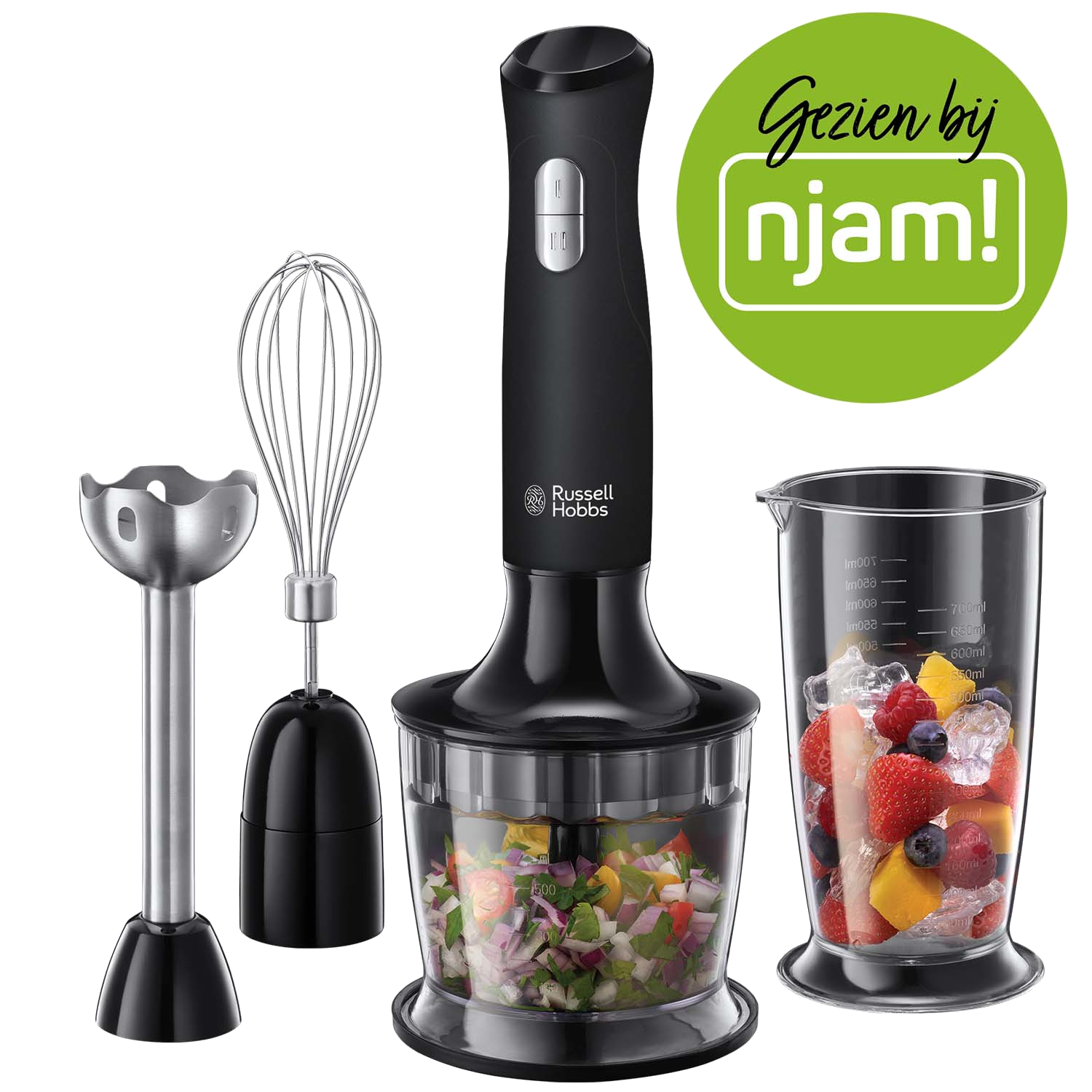 RUSSELL HOBBS 24702-56 500 W El Blender Seti Siyah