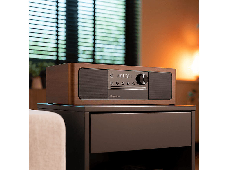AUDIZIO Lunata DAB radio Donkerbruin | MediaMarkt