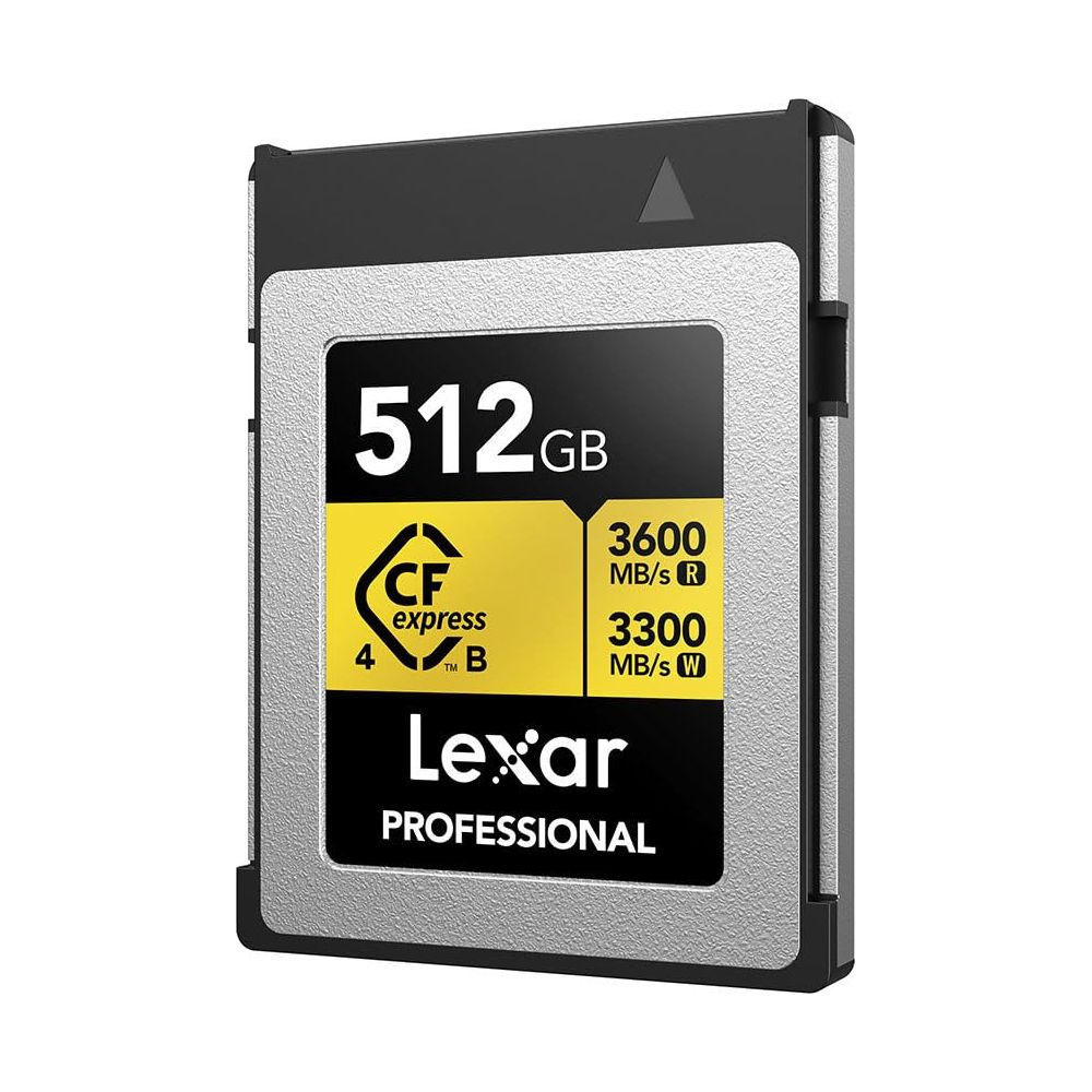 【使用わずか】 CFexpress Type B Lexar 512GB LEXAR Professional Gold CFexpress 4.0 Type-B CFexpress 512 GB