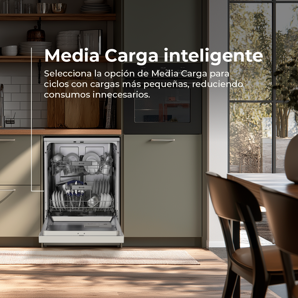 Una cocina con lavavajillas abierto y gabinetes.