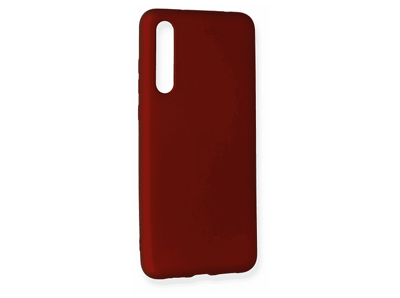 NEWFACE Huawei P20 Pro Uyumlu First Silikon Telefon Kılıfı Bordo