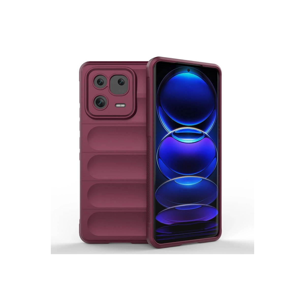 NEWFACE Xiaomi Mi 13 Pro Optimum Silikon Telefon Kılıfı Bordo