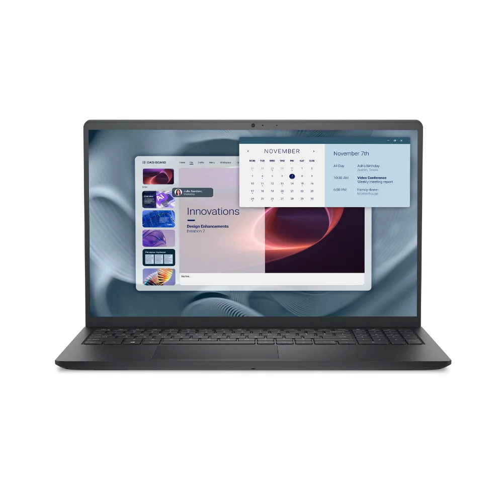 DELL Pro 15 Essential PV15250 FHD 120HZ Intel Core I5-1334U 16 GB RAM 512 GB SSD 15,6 inç Ubuntu Laptop Siyah