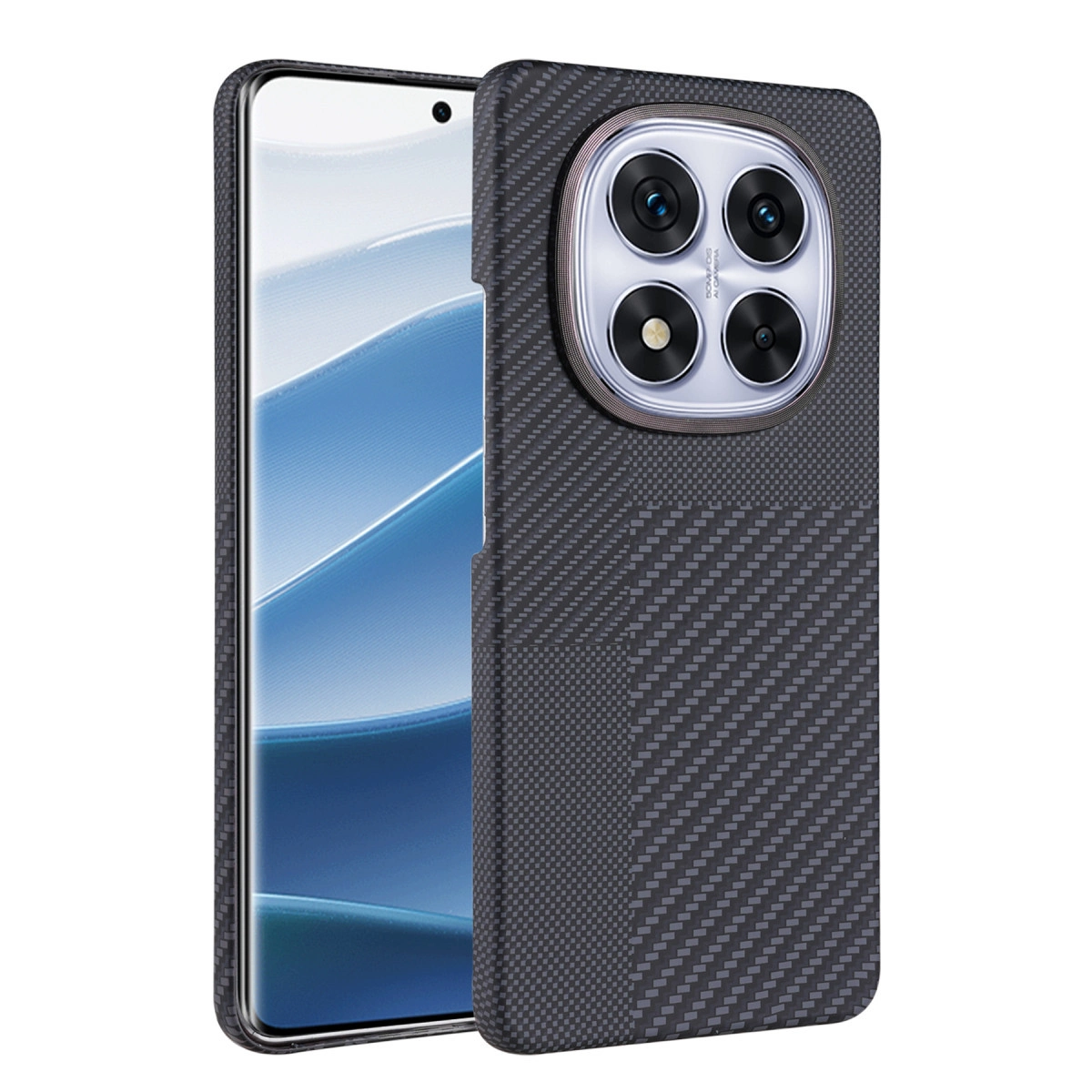 NEWFACE Xiaomi Redmi Note 14 Pro Plus Uyumlu Vega Magsafe Kapak Telefon Kılıfı Siyah