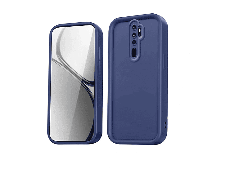 NEWFACE Xiaomi Redmi Note 8 Pro Uyumlu Viera Silikon Telefon Kılıfı Lacivert