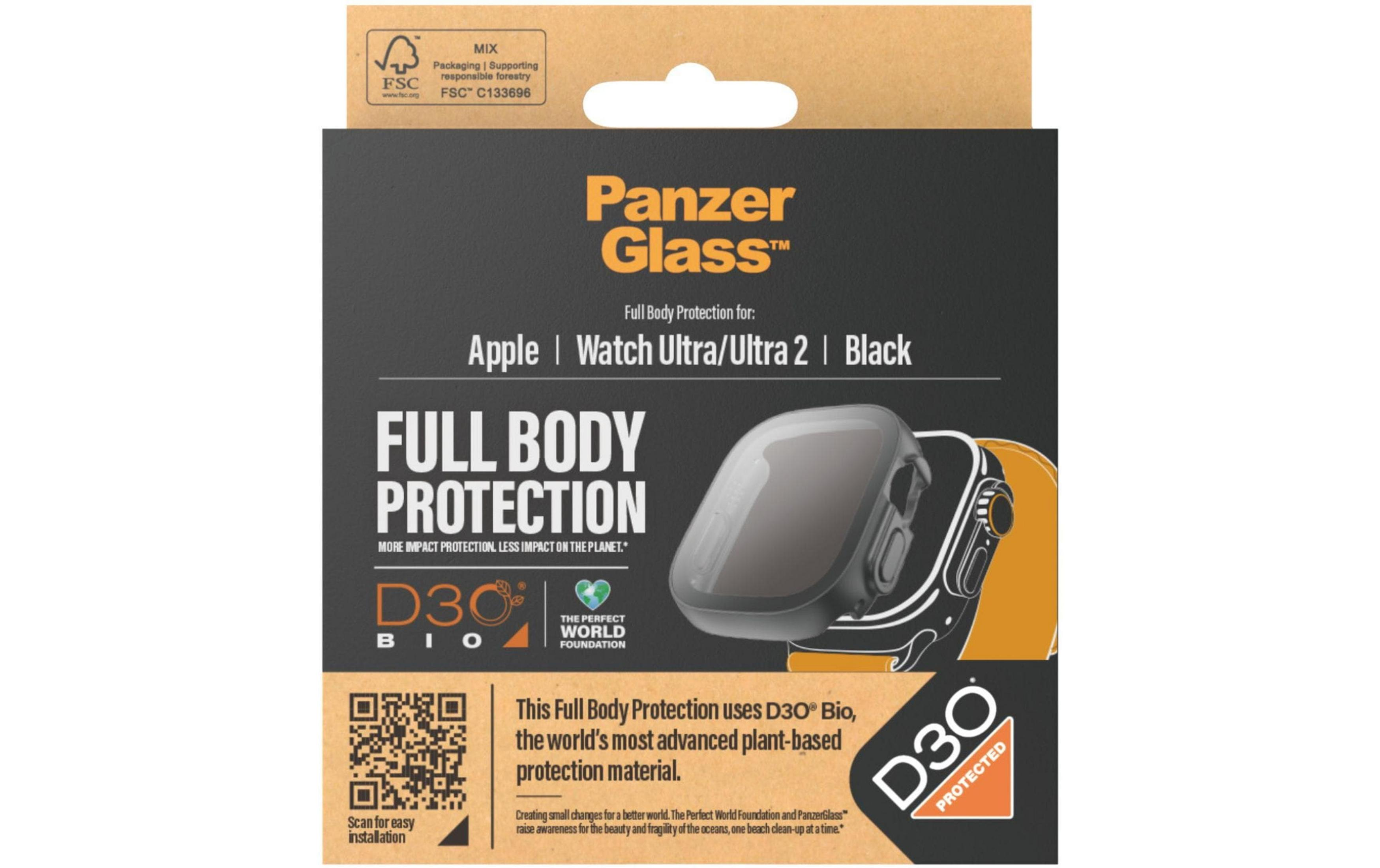 Opakowanie Panzer Glass Full Body Protection do Apple Watch Ultra/Ultra 2.
