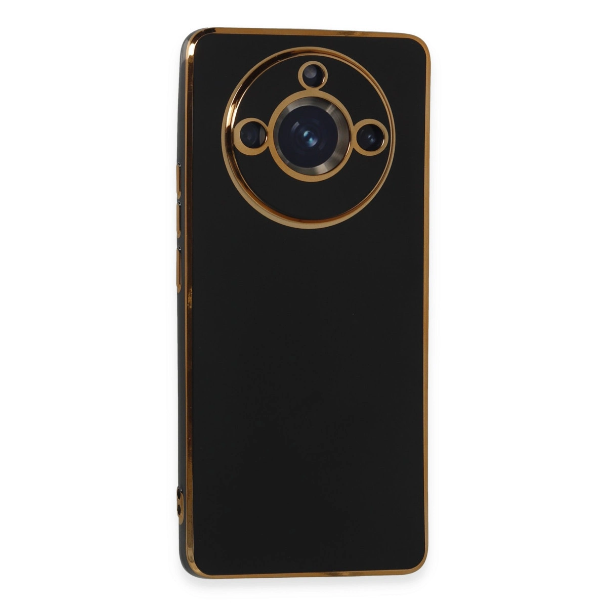 NEWFACE Realme 11 Pro Uyumlu Volet Silikon Telefon Kılıfı Siyah