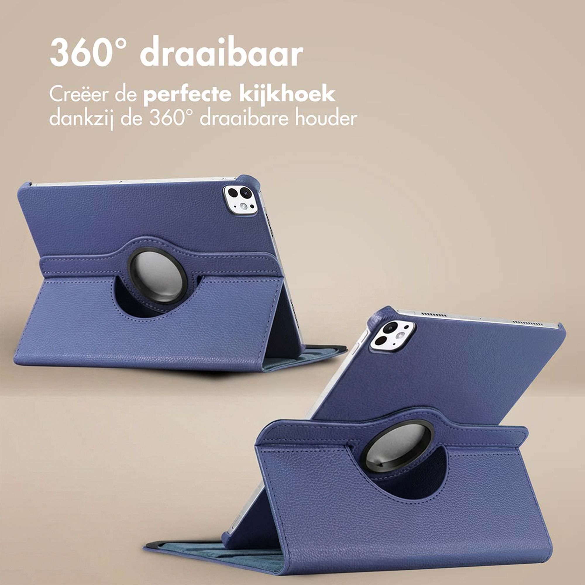 totoc 360° Tablet Tasche für 11 Zoll iPad Pro 4 OLED 2024, 11 Zoll iPad Air 2 2024, 11 Zoll