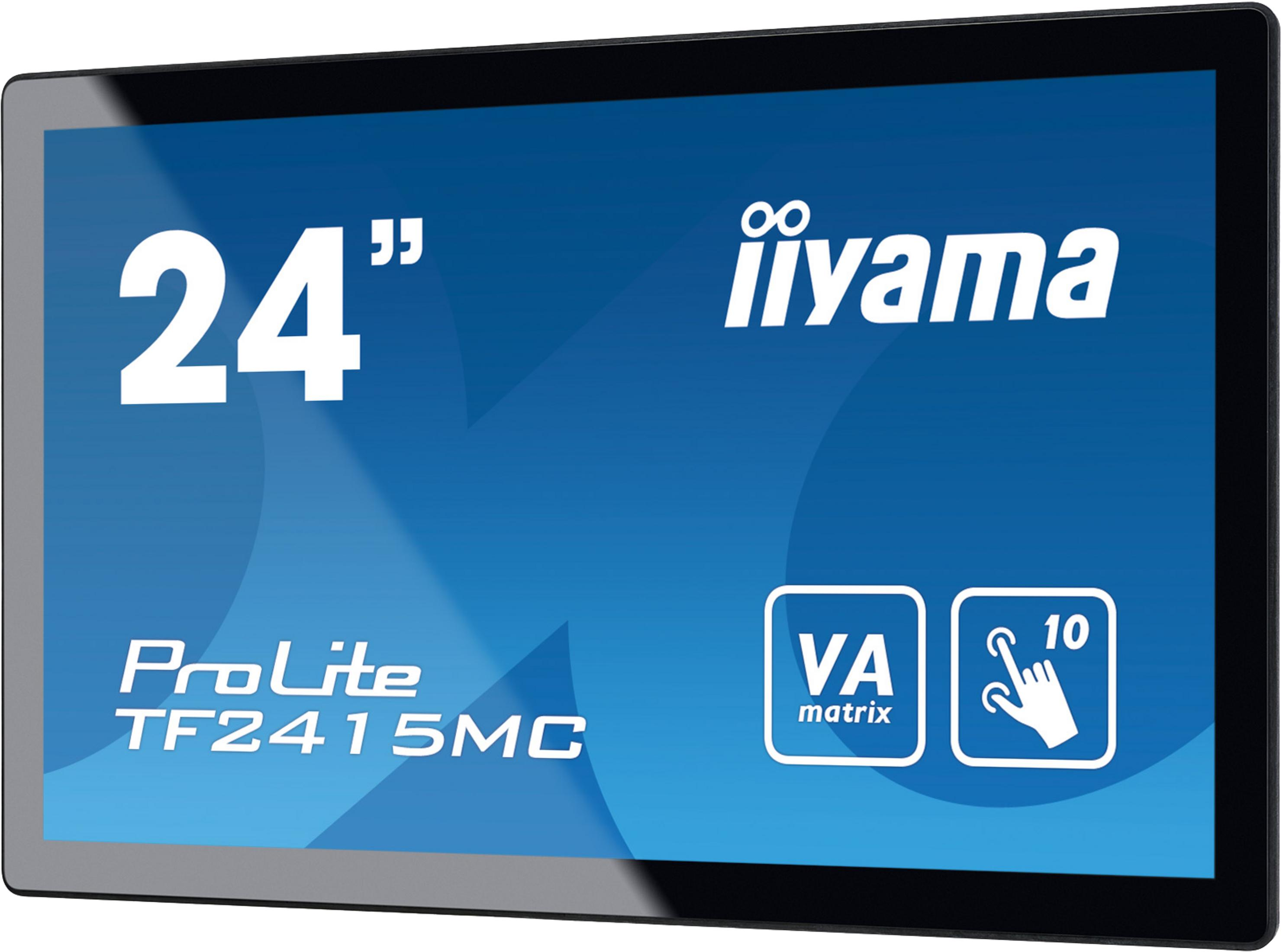 24-calowy monitor dotykowy iiyama ProLite TF2415MC z technologią VA matrix.