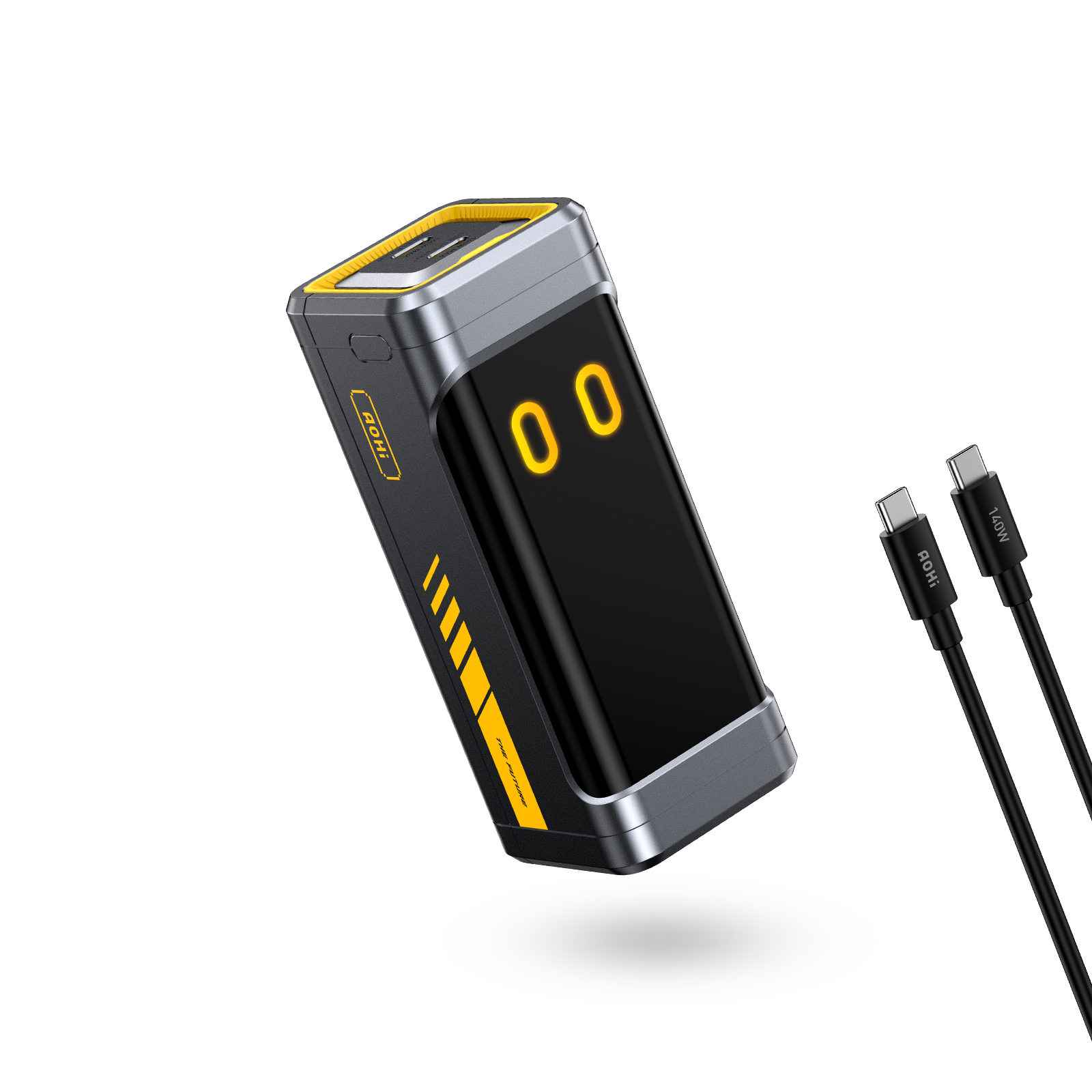 AOHI Starship 210W PD3.1 10000 mAh mAh Powerbank Siyah