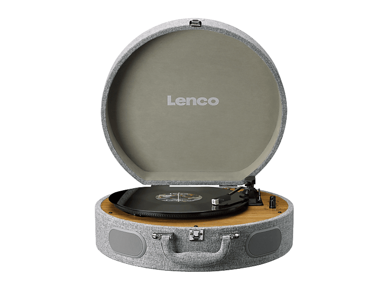 LENCO LS-66-GY Dahili Hoparlör ve Bluetooth Özellikli Ahşap Pikap