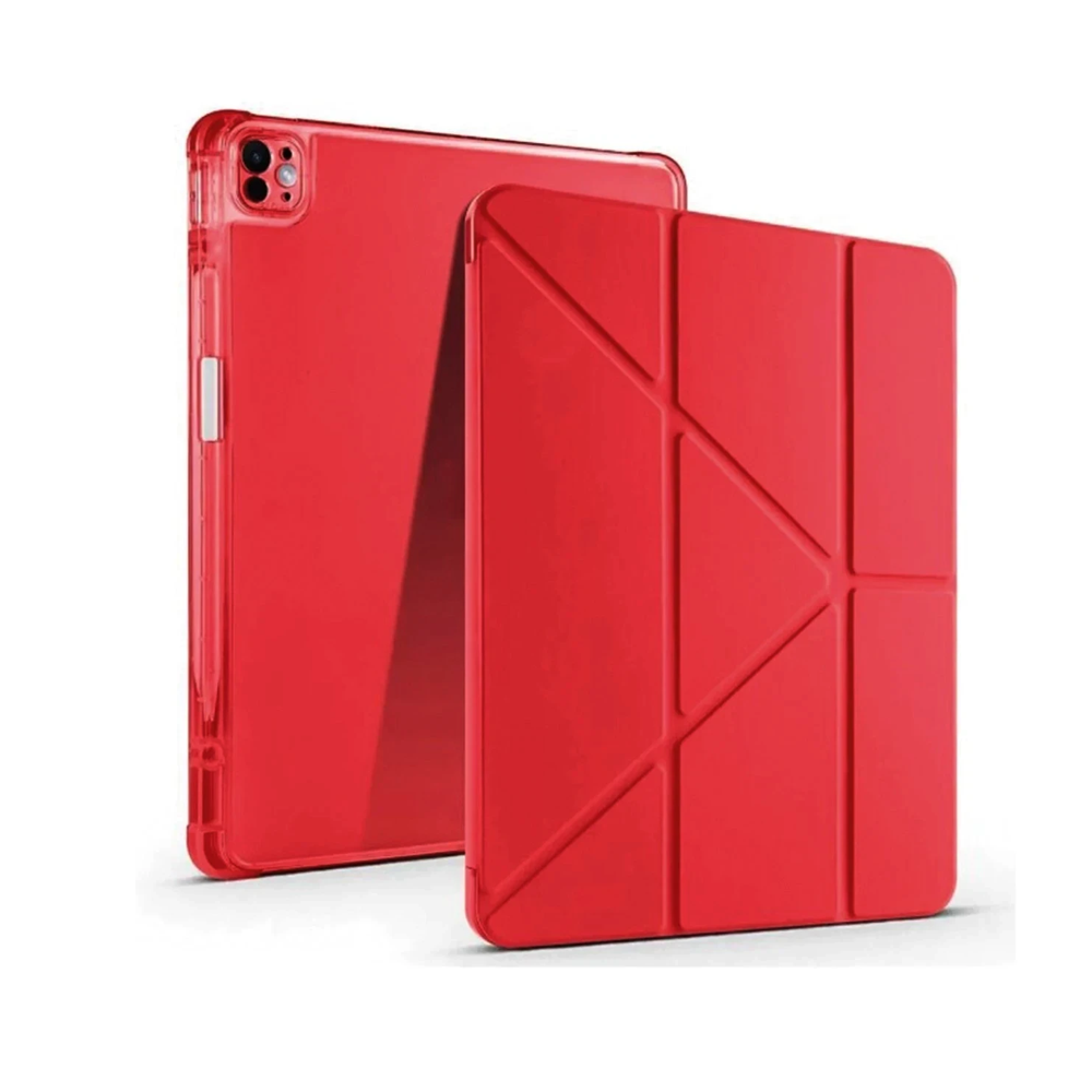 EARLDOM Mars  Kalemlikli Ipad 2022 10.9" (10.nesil ) Tablet Kılıfı Kırmızı