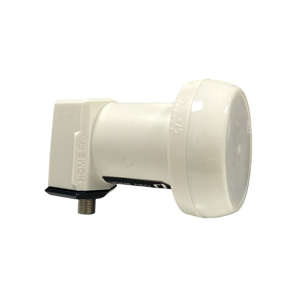 HOME PRO etiketli beyaz bir LNB.