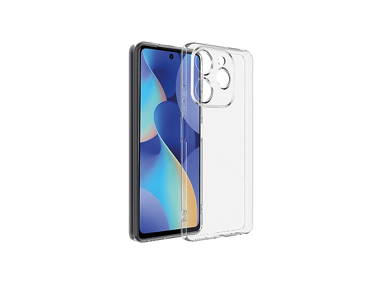 NEWFACE General Mobile Era 50 Uyumlu  Lüx Şeffaf Silikon Telefon Kılıfı Şeffaf