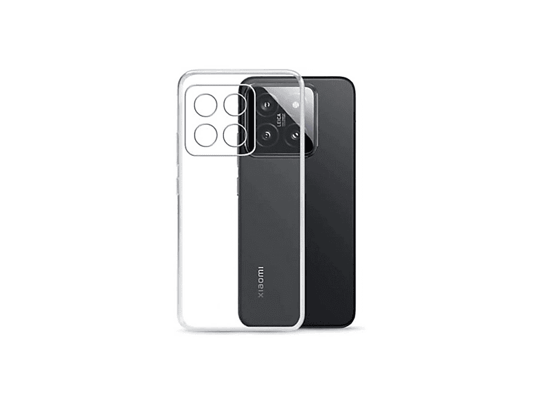 NEWFACE Xiaomi Mi 15 Pro Uyumlu  Lüx Şeffaf Silikon Telefon Kılıfı Şeffaf